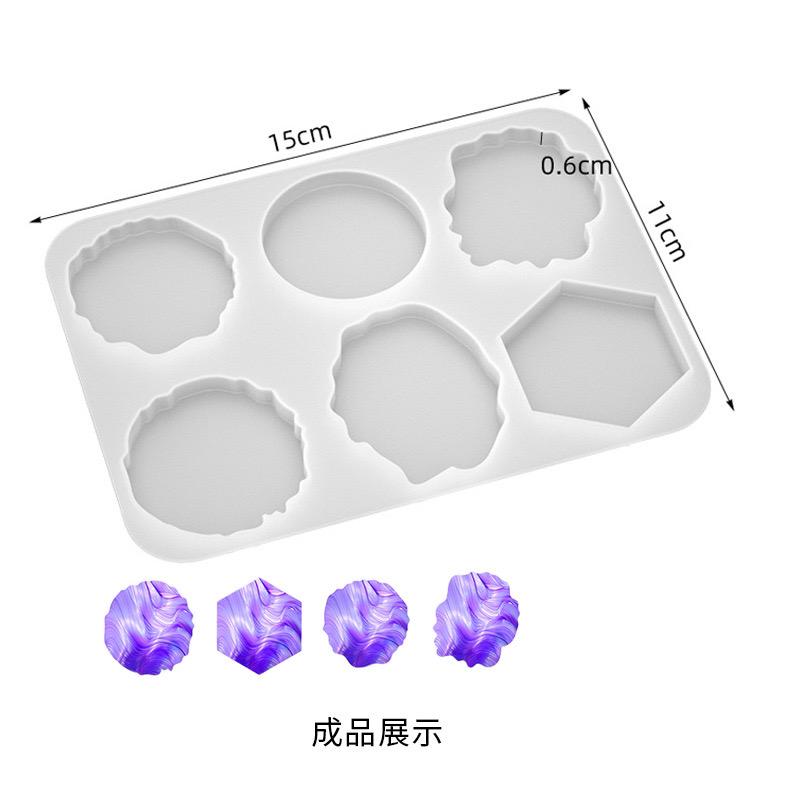 Keychain Pop socket Silicone Mold