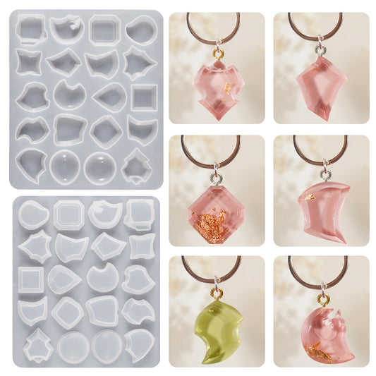 Pendant Necklace Jewelry  Silicone Mold