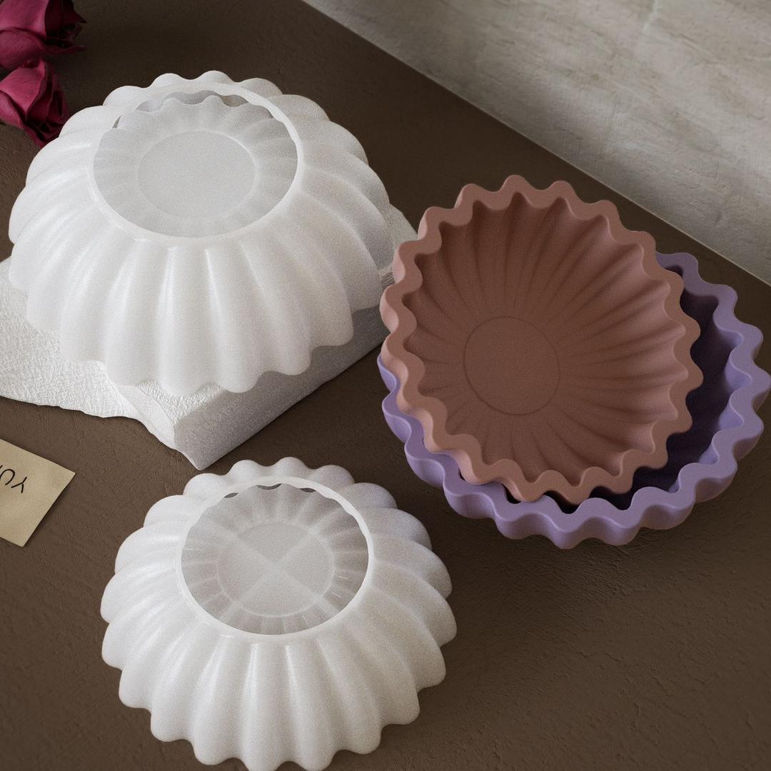 Candle Jar Silicone Mold