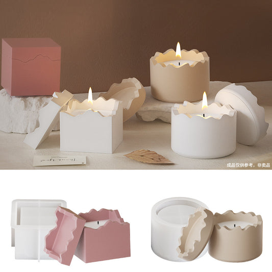 Candle Jar Silicone Mold