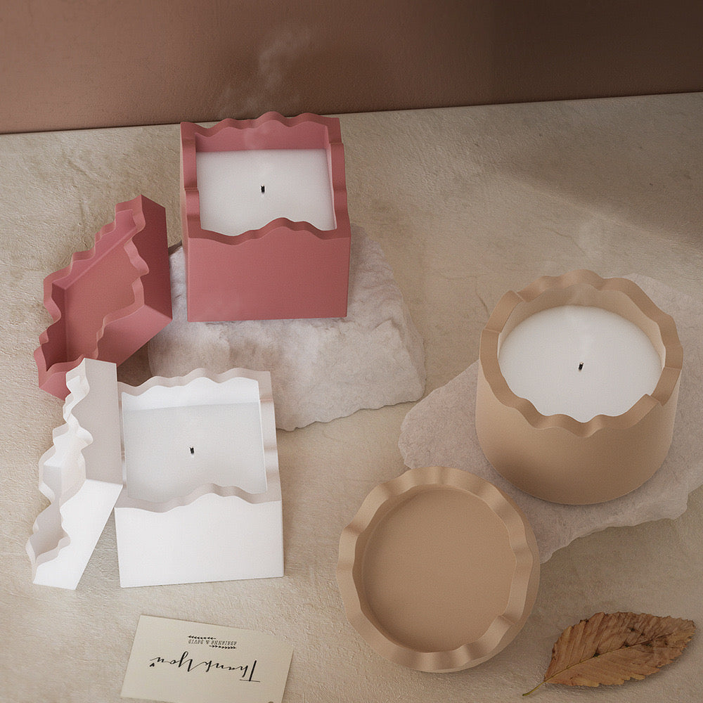 Candle Jar Silicone Mold