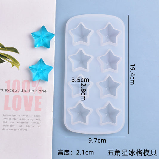 Star Keychain Charm Silicone Mold