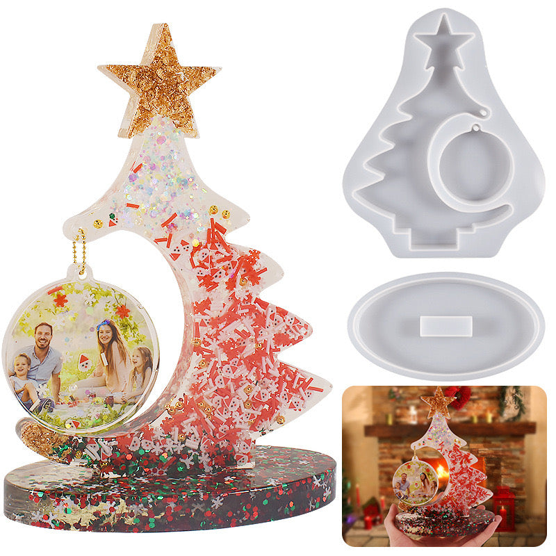 Christmas Tree Frame Silicone Mold