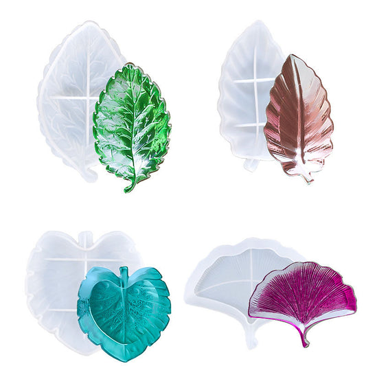 Leaf Trinket Tray Silicone Mold