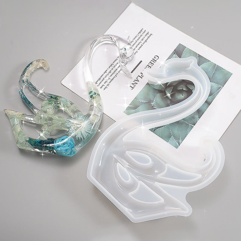 Swan Decorative Home Decor Silicone Mold