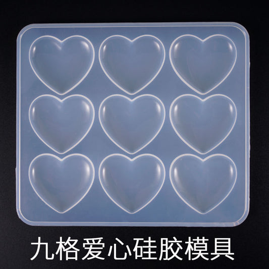 Heart Keychain Silicone Mold