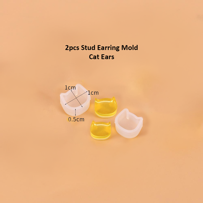 Stud Earring Silicone Mold