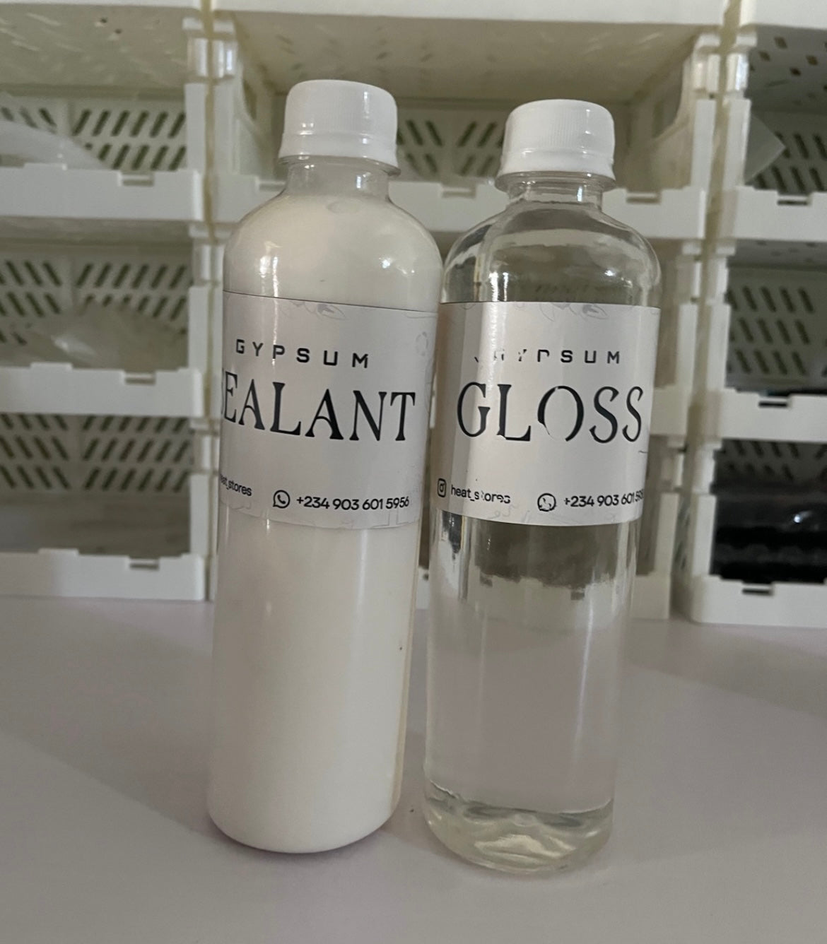 Gypsum Sealant and Gypsum Gloss