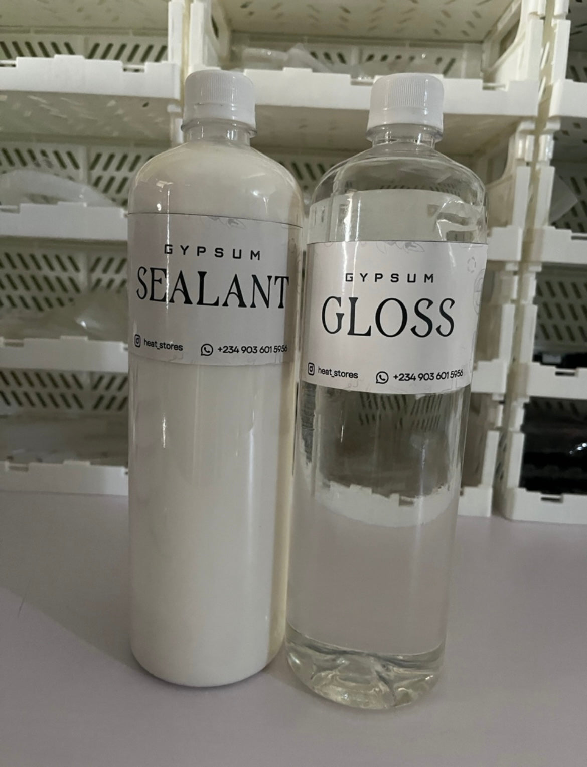 Gypsum Sealant and Gypsum Gloss