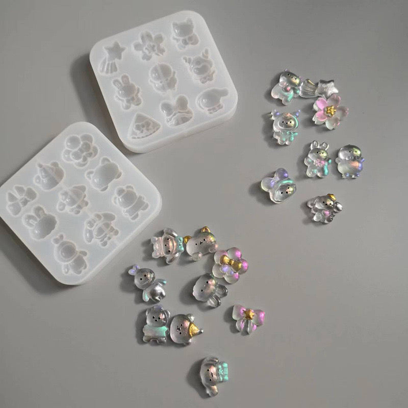 Mini Charm Silicone Mold