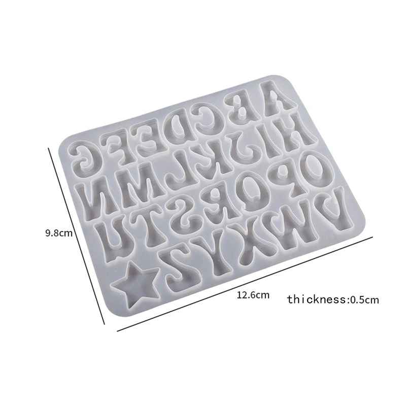 Mini Alphabet Silicone Mold