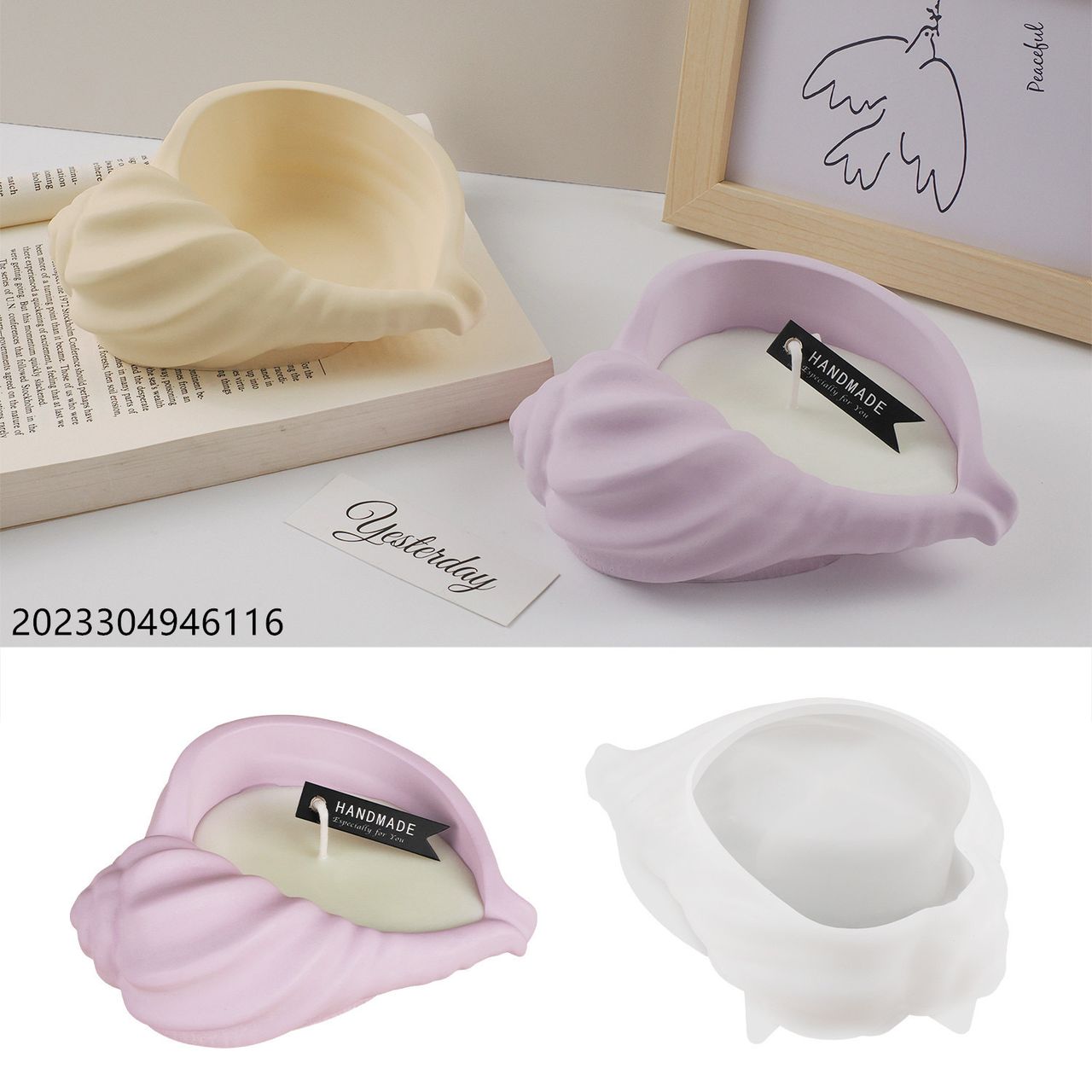 Shell Storage Silicone Mold