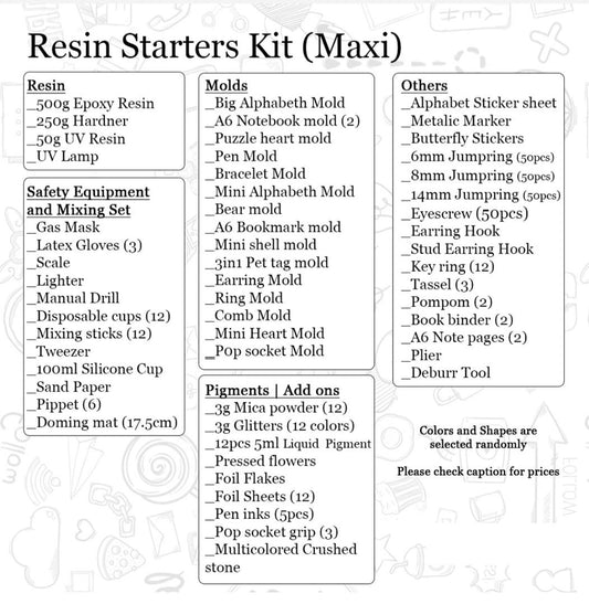 Resin Starters Kit