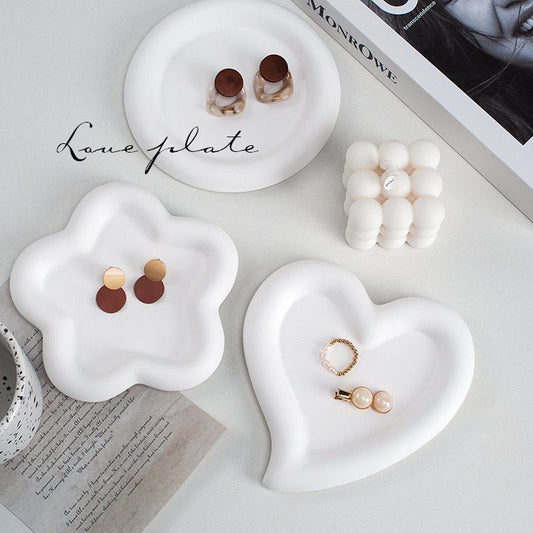 Heart Dish Photo Props Tray