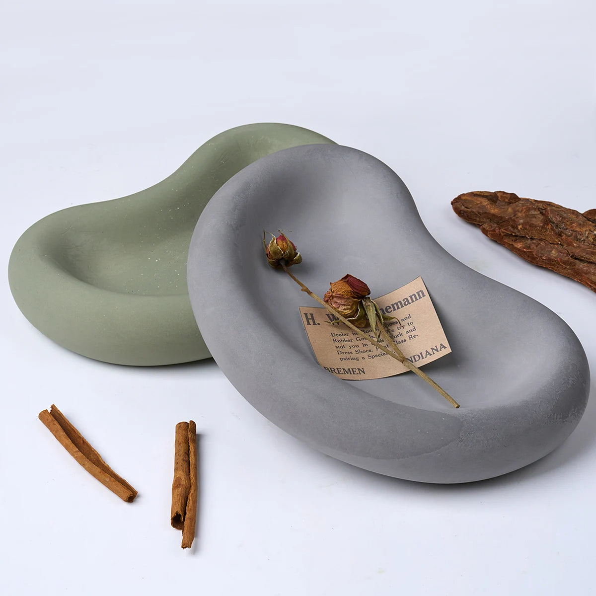 Pea Shape Trinket Dish Mold