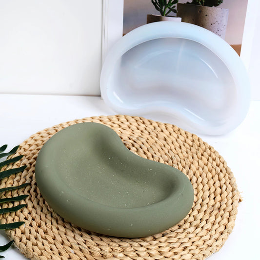 Pea Shape Trinket Dish Mold